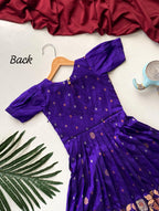 Zari Weave Princess Dress