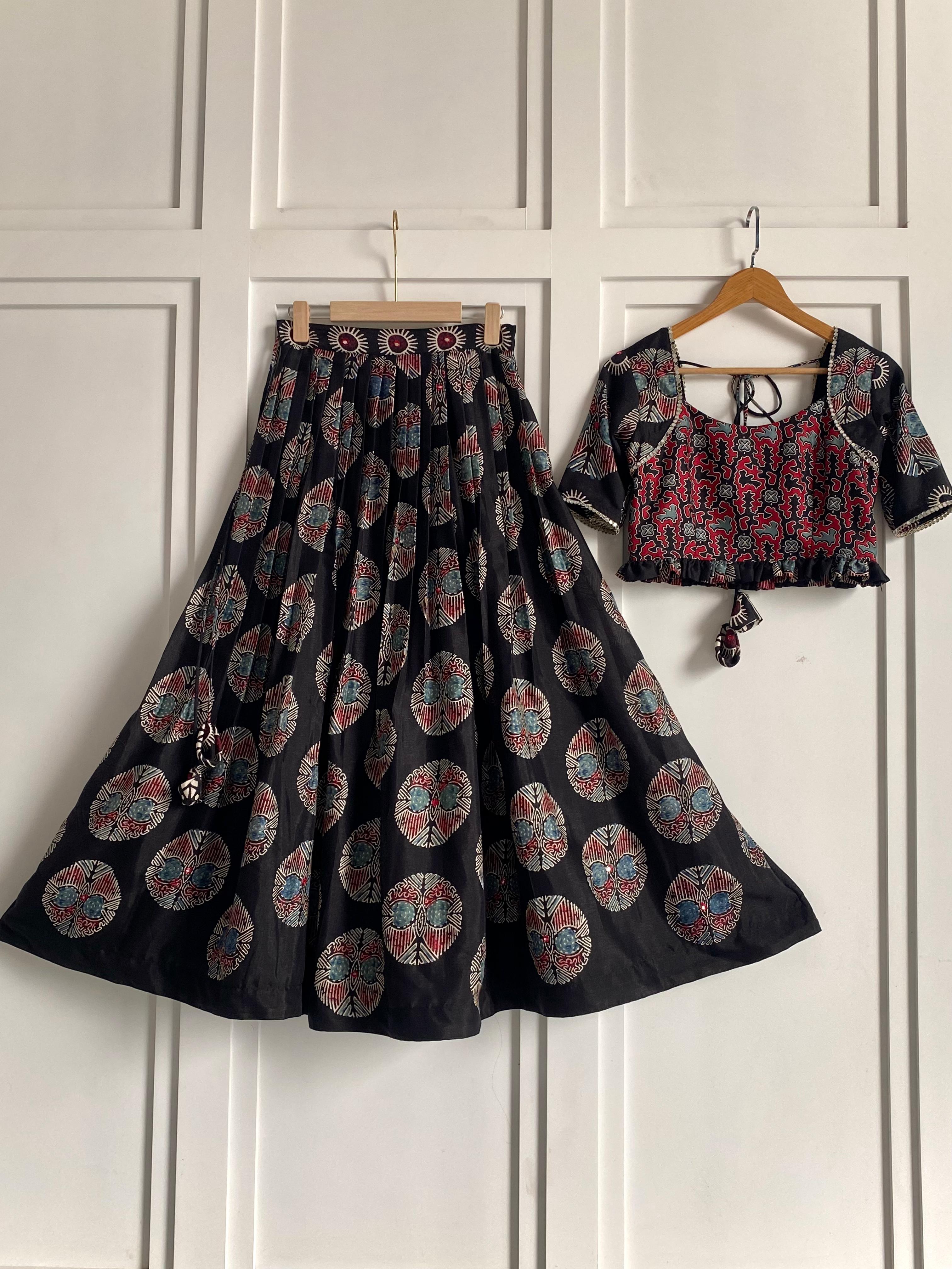 Midnight Raas Lehenga Choli