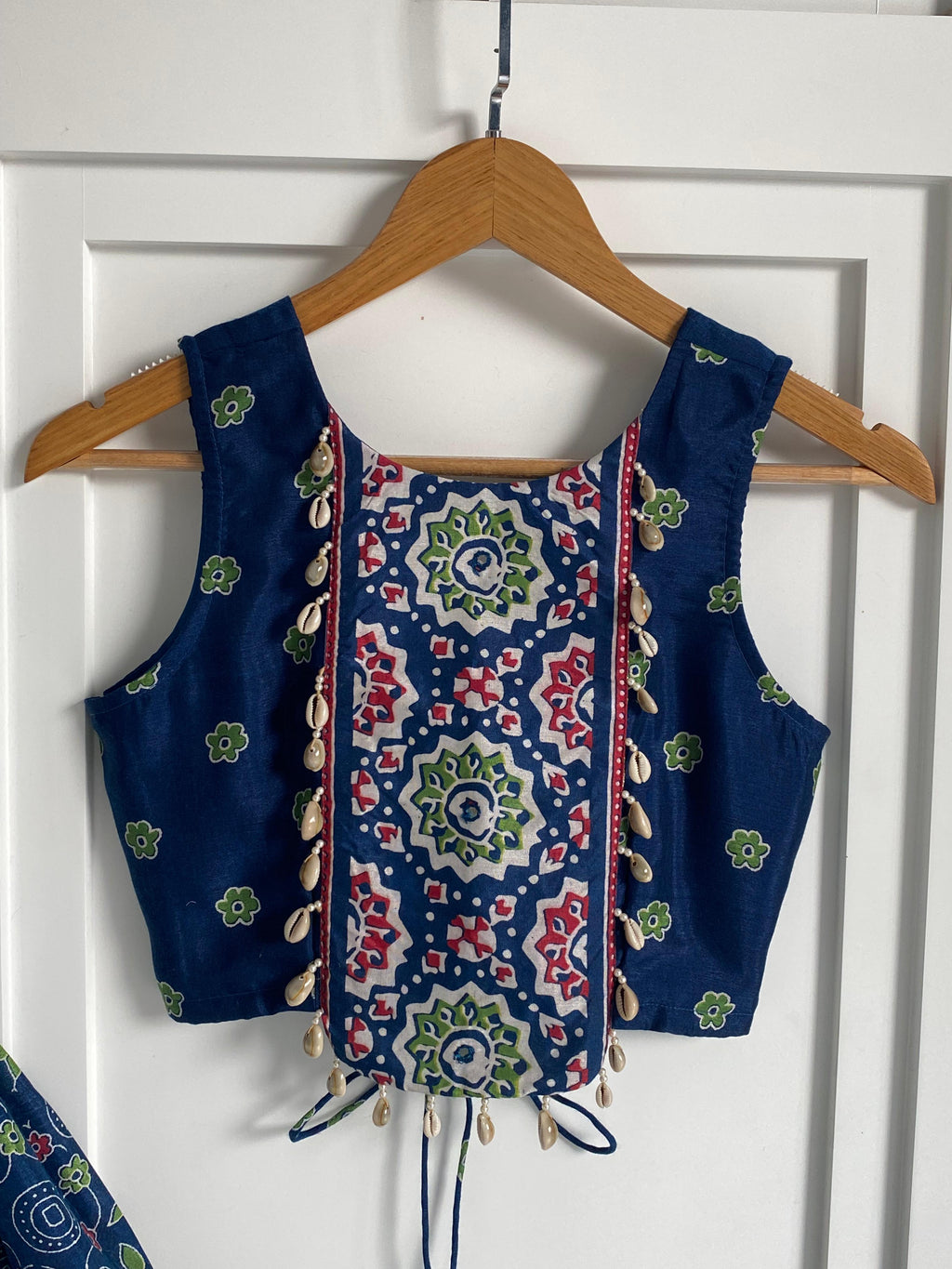 Blue Raas Rani Skirt Set