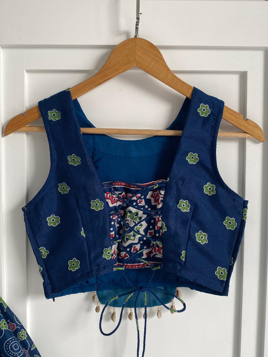 Blue Raas Rani Skirt Set