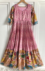 Chevron Charm Flare Gown