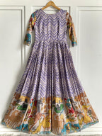 Chevron Charm Flare Gown