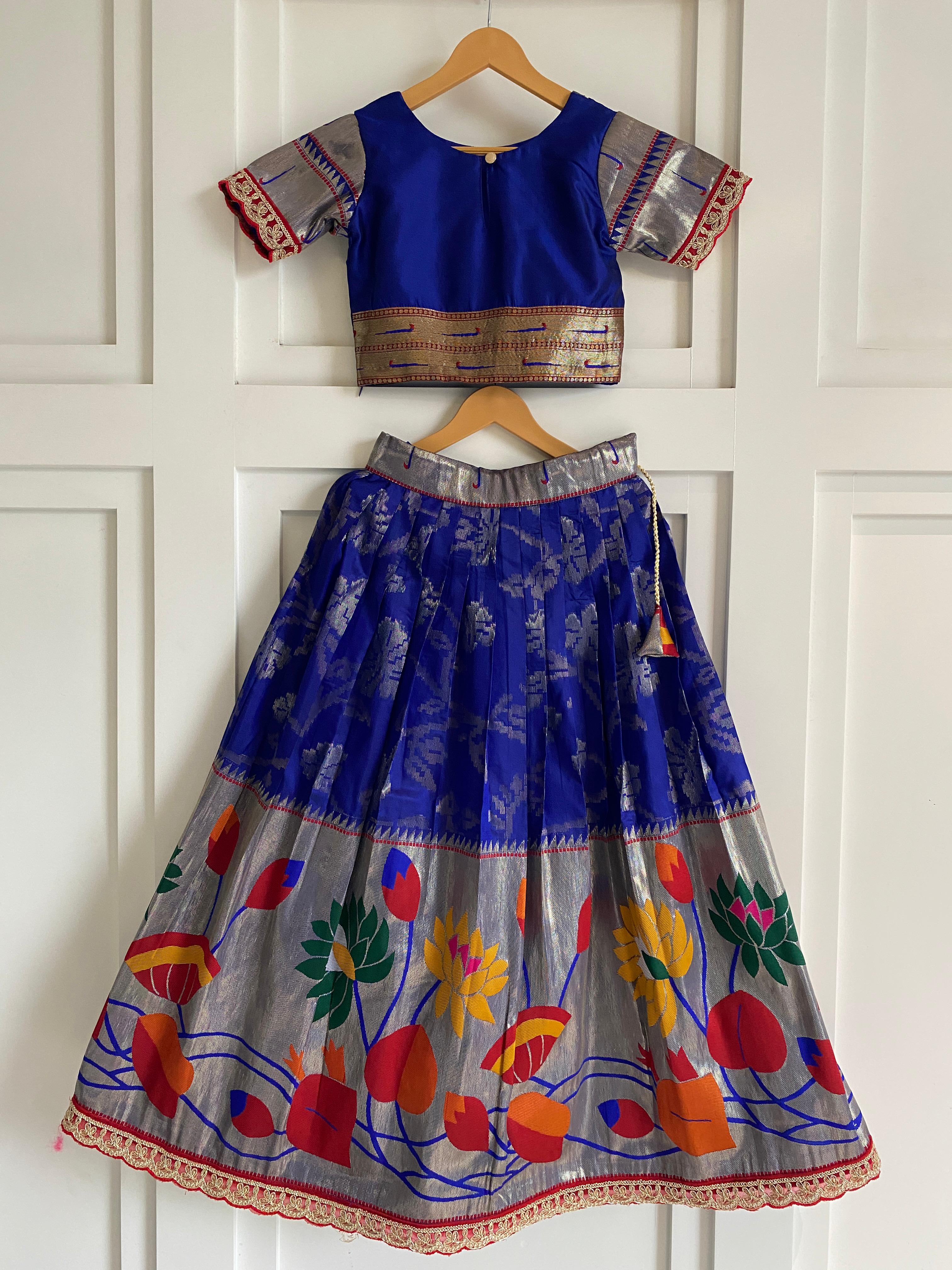 Anaya Silk Blend Skirt & Top Set