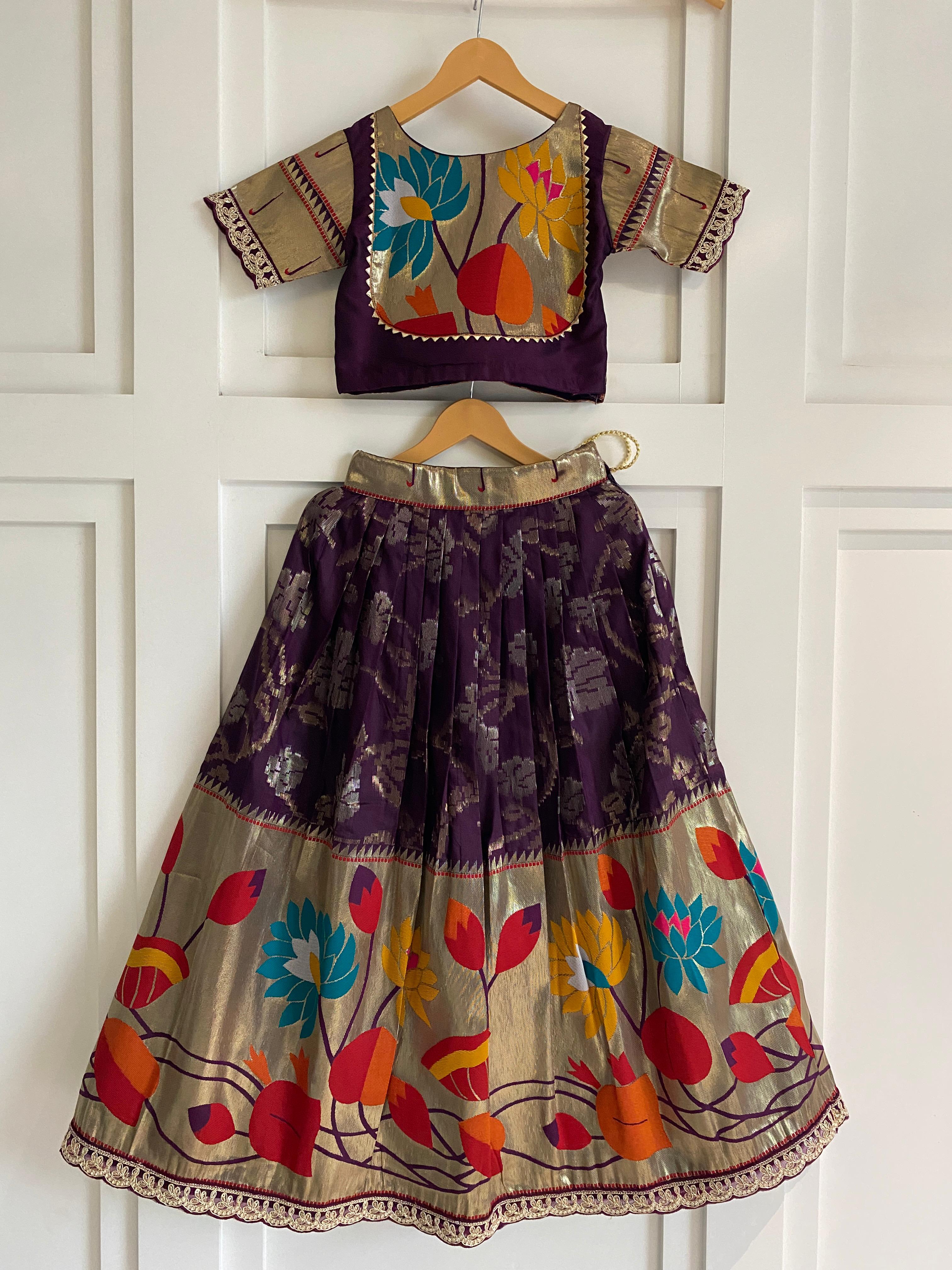 Anaya Silk Blend Skirt & Top Set