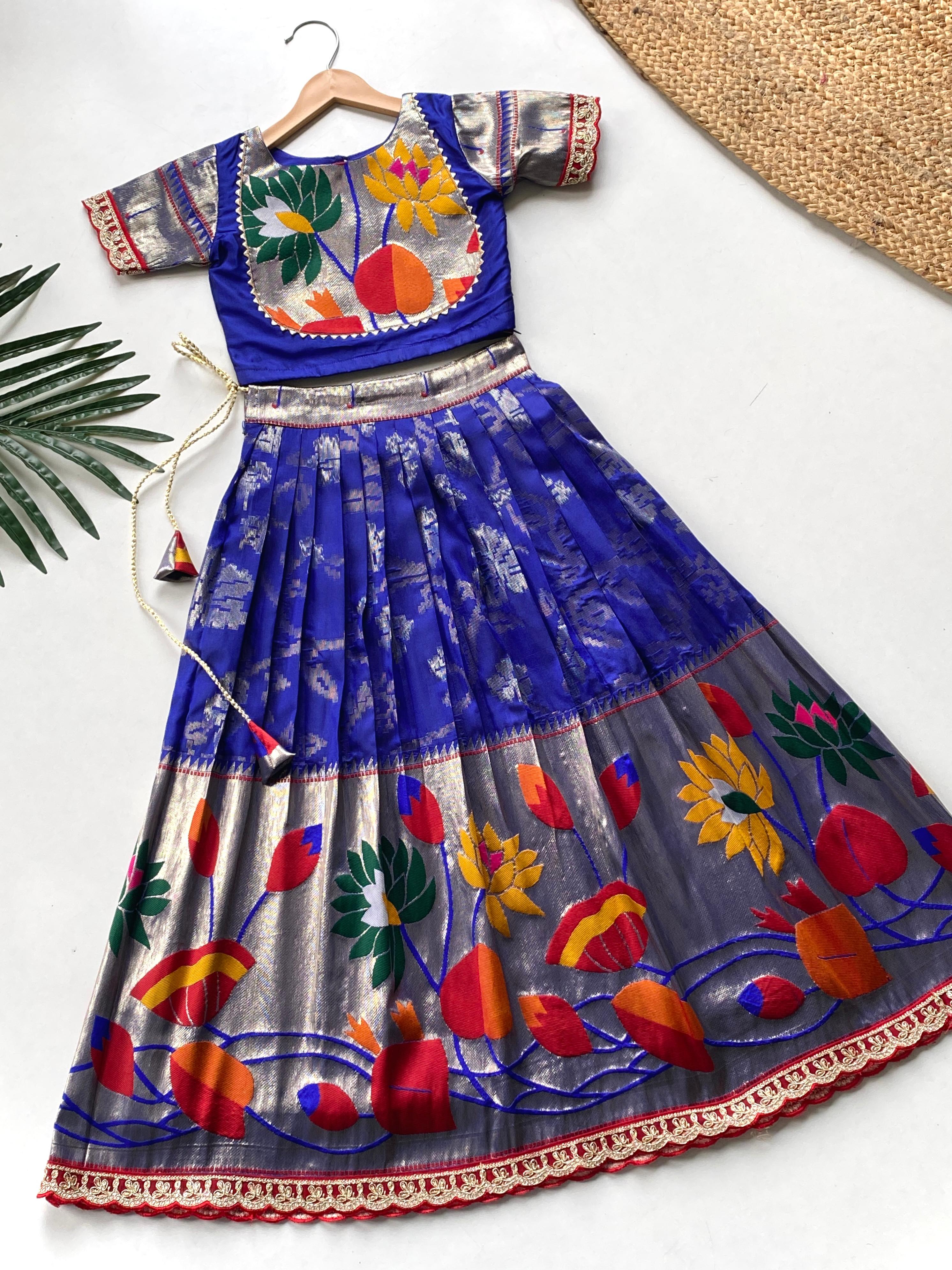 Anaya Silk Blend Skirt & Top Set